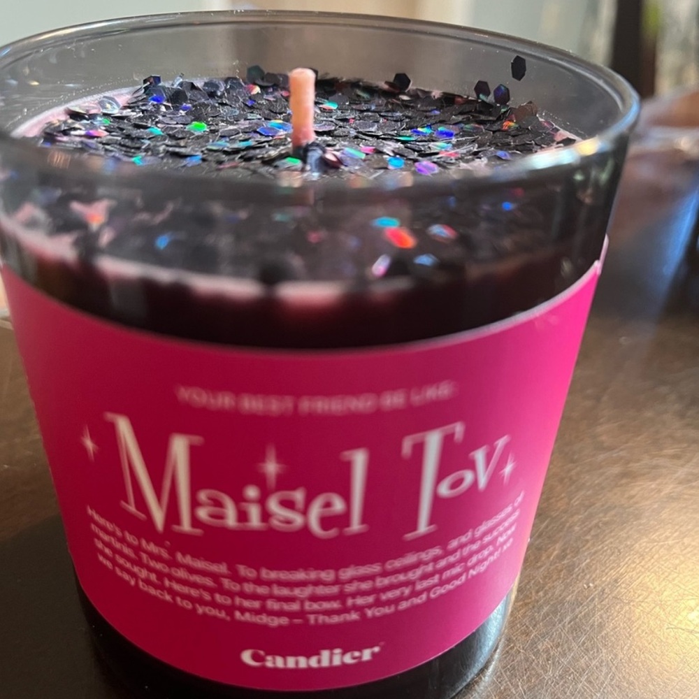Candier Ryan Porter Candier candle "Maisel Tov"